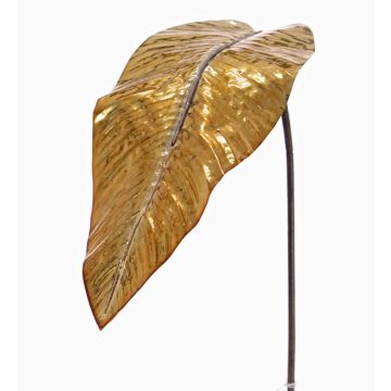 Foglia artificiale di canna d'india DEBY, dorato, 95cm Foglia artificiale di canna d'india DEBY, dorato, 95cm