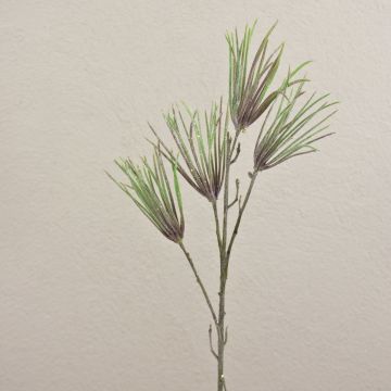 Ramo di pino artificiale PEER, glitter, verde, 80cm