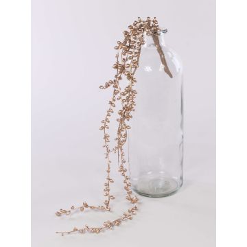 Pianta pensile di senecio artificiale SKERPA, stelo, champagne, 75cm Pianta pensile di senecio artificiale SKERPA, stelo, champagne, 75cm