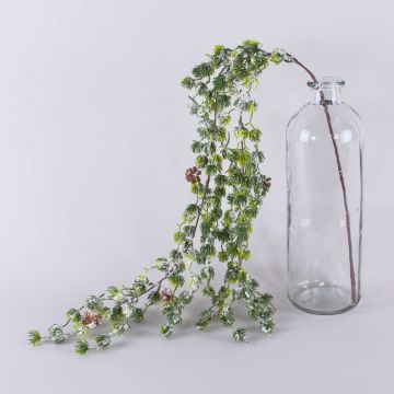 Larice artificiale pensile WINTHIR, pigne, innevato, verde, 100cm Larice artificiale pensile WINTHIR, pigne, innevato, verde, 100cm