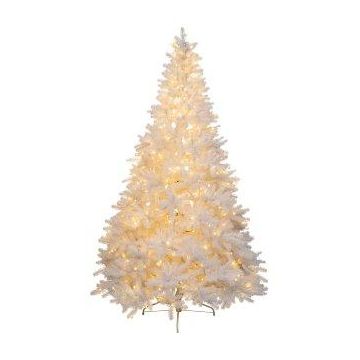 Albero artificiale abete LASSO, LED, bianco, 210 cm