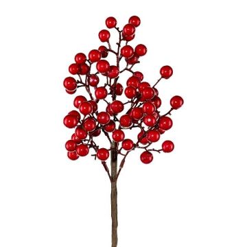 Decorazione ramo bacche di neve VROSTI, bacche, rosse, 35cm Decorazione ramo bacche di neve VROSTI, bacche, rosse, 35cm