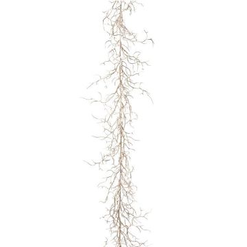 Ghirlanda artificiale corallo UBARAN, champagne, 185cm