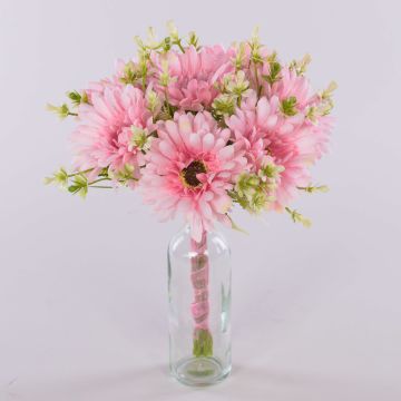 Mazzo di fiori artificiali Gerbera TEMBAR, rosa, 30 cm, Ø 22 cm