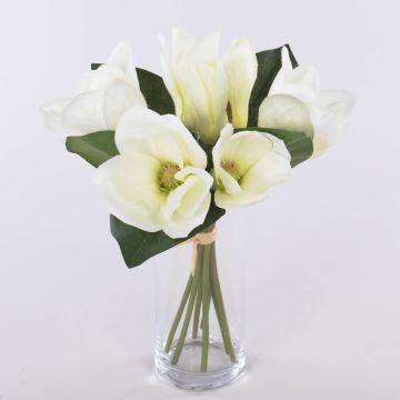 Mazzo di magnolie artificiali KAYLE, crema-bianco, 30cm Mazzo di magnolie artificiali KAYLE, crema-bianco, 30cm