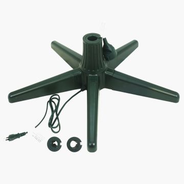 Supporto girevole per albero di Natale DESTIN per abeti artificiali max. 240cm / Ø3,2cm, verde