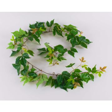 Pianta artificiale Ghirlanda di vite vergine a tre punte ZANTI, verde-marrone, 150 cm