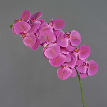 Ramo artificiale di orchidea Phalaenopsis XURI, rosa, 100 cm