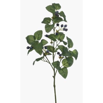 Ramo artificiale di mirtillo PAVRO con bacche, blu, 75 cm