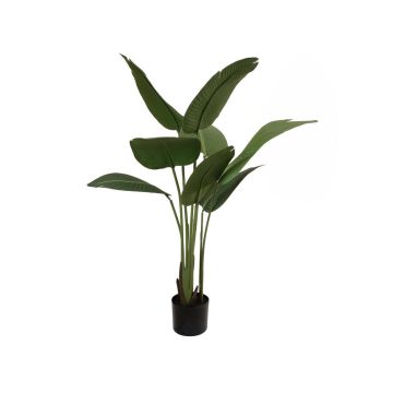 Pianta artificiale Strelitzia PANAGIOTA, verde, 110 cm