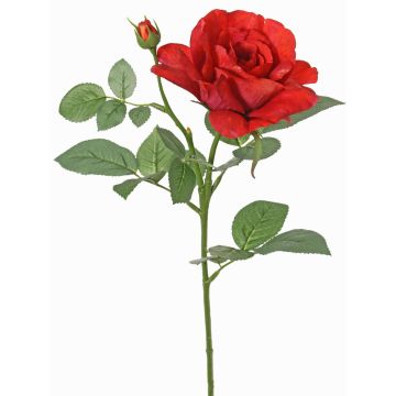 Fiore artificiale rosa WAIOLA, rosso, 65 cm, Ø 11 cm Fiore artificiale rosa WAIOLA, rosso, 65 cm, Ø 11 cm