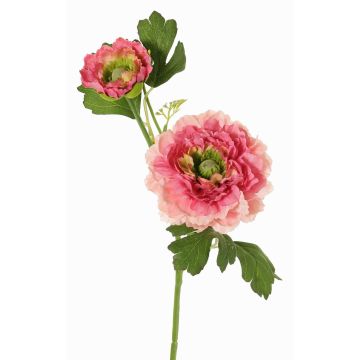 Ramo artificiale ranuncolo SAGARA, rosa-rosa, 45 cm, Ø 5-8 cm Ramo artificiale ranuncolo SAGARA, rosa-rosa, 45 cm, Ø 5-8 cm