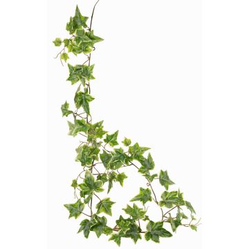 Ghirlanda di edera artificiale BESSIE, Eco Collection, verde-bianco, 160cm Ghirlanda di edera artificiale BESSIE, Eco Collection, verde-bianco, 160cm