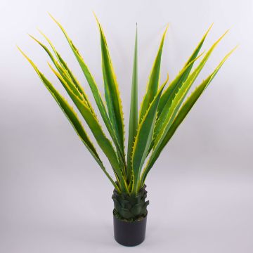 Agave artificiale CHERIE, verde-giallo, 110cm Agave artificiale CHERIE, verde-giallo, 110cm