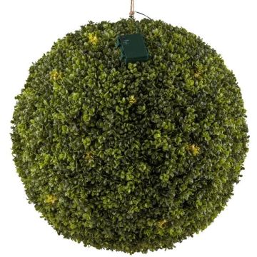 Palla di bosso artificiale WUNDYR, LED, crossdoor, Ø 55 cm