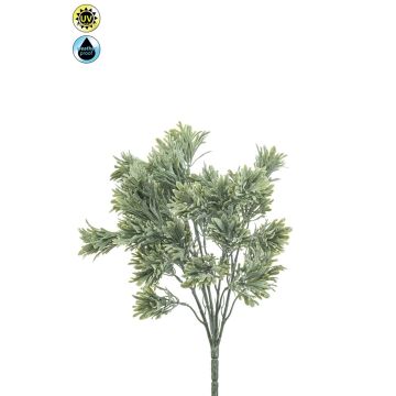 Pianta artificiale Crossostephium NOWREL su bastone, crossdoor, verde-grigio, 35 cm
