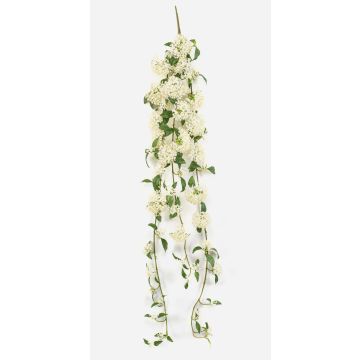 Spirea artificiale WENLAR, bastoncino, pendente, bianco, 110 cm