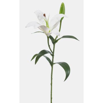Fiore artificiale giglio tigrato MIXLON, bianco, 55 cm