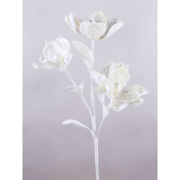 Ramo decorativo di camelia RANIA, bianco, 95cm, Ø18-22cm Ramo decorativo di camelia RANIA, bianco, 95cm, Ø18-22cm