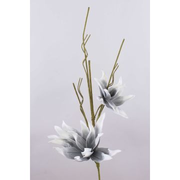 Giglio decorativo MADEA, grigio, 105cm, Ø20-30cm