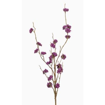 Ramo artificiale con bacche SILFIO, viola chiaro, 95 cm