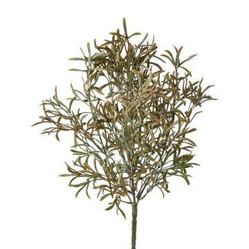 Erba decorativa BINDAM su bastoncino, verde-marrone, 35 cm