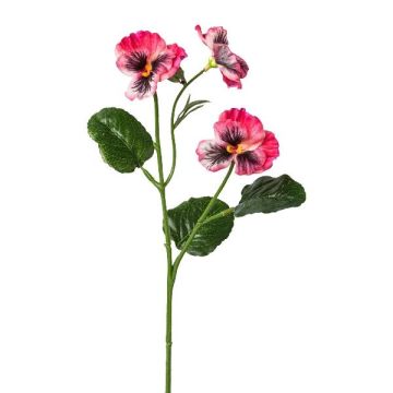 Ramo decorativo violetta FREVON, rosa-bianco, 45 cm