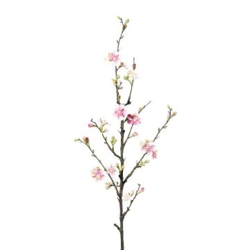 Ramo decorativo fiori di mela cotogno SLORNE con fiori, rosa chiaro, 85 cm