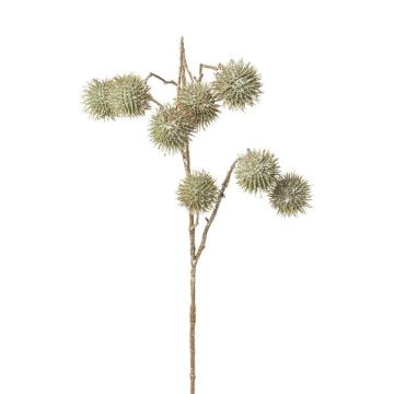 Ramo artificiale di platano VELMOR con frutti, verde-oro, 85 cm