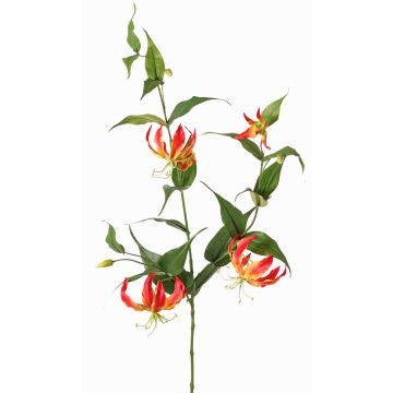 Corona artificiale KINTARO, arancione-giallo, 120cm