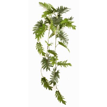 Pianta artificiale pendente Philodendron selloum SNALVI su bastone, 90cm Pianta artificiale pendente Philodendron selloum SNALVI su bastone, 90cm