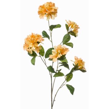 Ramo artificiale di rododendro MALISSA, arancione chiaro, 120 cm