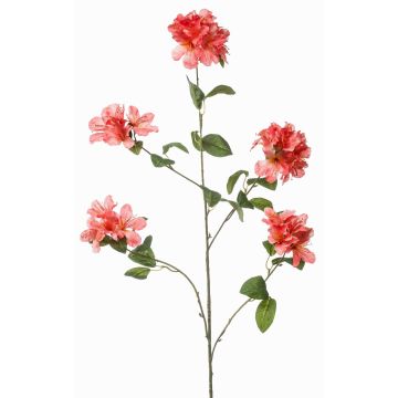 Ramo artificiale di rododendro MALISSA, corallo, 120 cm