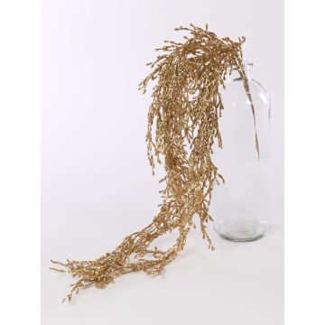 Cactus corallo artificiale TJORVEN, stelo, glitter, oro, 95cm
