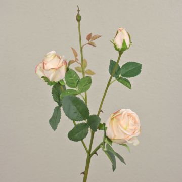 Rosa artificiale DELILAH, rosa chiaro, 55cm, Ø6cm