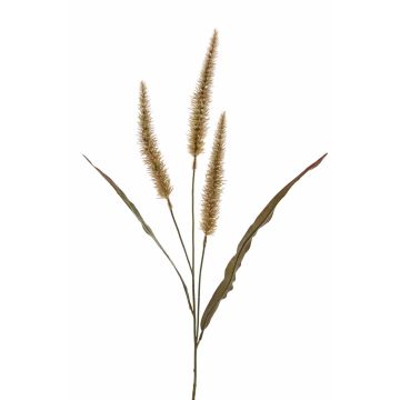 Pennisetum artificiale HIWA, pannocchie, verde, 95cm