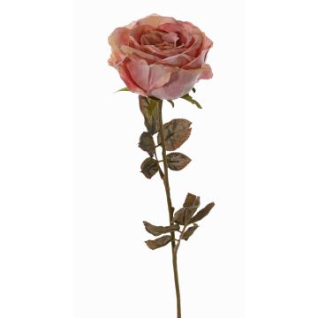 Rosa artificiale NAJMA, rosa antico, 65cm, Ø10cm Rosa artificiale NAJMA, rosa antico, 65cm, Ø10cm