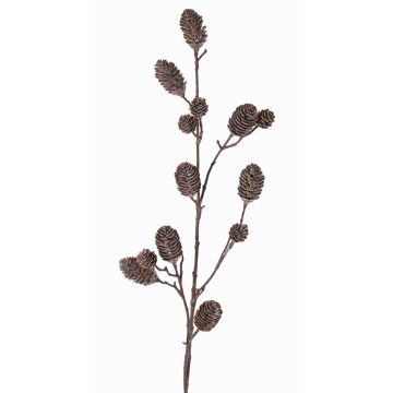 Ramo di abete artificiale TEGMEN con pigne di abete, marrone scuro, 100cm Ramo di abete artificiale TEGMEN con pigne di abete, marrone scuro, 100cm