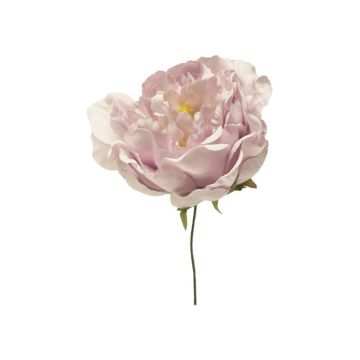 Fiore artificiale di peonia CLONDY, malva, 25 cm