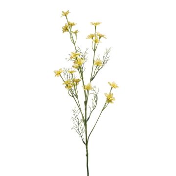 Ramo artificiale di aquilegia PORTICO, giallo, 75 cm