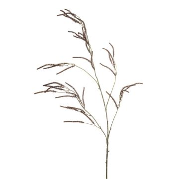 Ramo decorativo di amaranto CERRO con fiori, marrone, 100cm Ramo decorativo di amaranto CERRO con fiori, marrone, 100cm