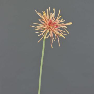 Crisantemo finto SUSUMU, arancione, 60cm