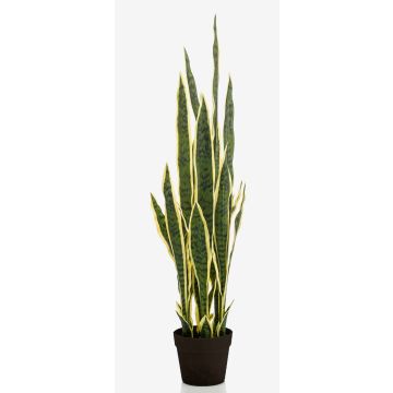 Sansevieria finto ELENE, verde-giallo, 95cm