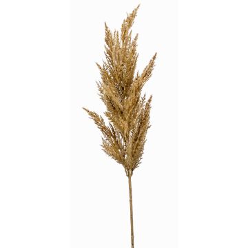 Ramo artificiale di erba della Pampa BATERNO, marrone chiaro, 90cm