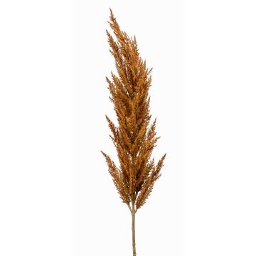Ramo artificiale di erba della Pampa BATERNO, marrone, 115cm