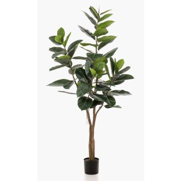 Ficus Elastica finto FERIA, tronco finto, verde, 180cm