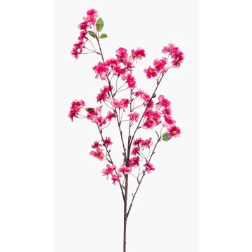 Ramo di melo artificiale SANTANA con fiori, fuchsia, 100cm
