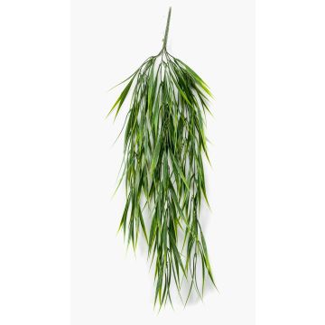 Cannuccia di palude artificiale pensile OVIEDO su stelo, zona trasversale, verde, 80cm