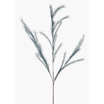 Ramo artificiale di erba stipa con pannocchie YECORA, blu, 130cm