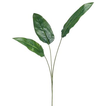 Ramo artificiale di strelitzia ALPHARD, verde, 135cm